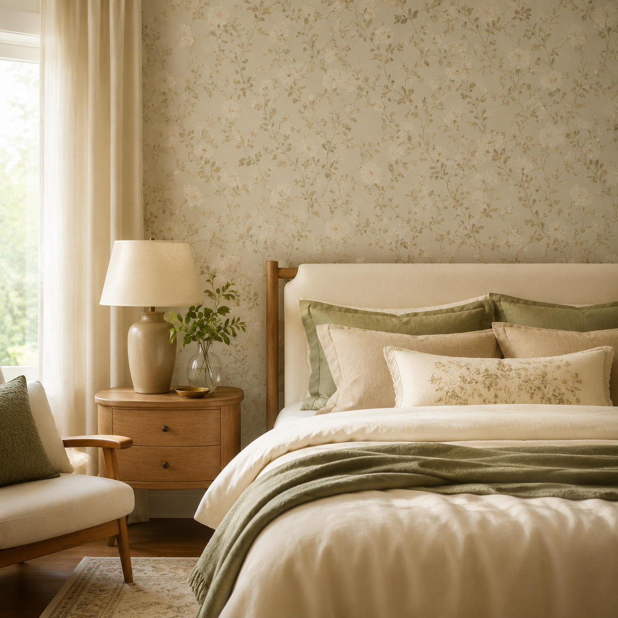Bedroom wallpaper