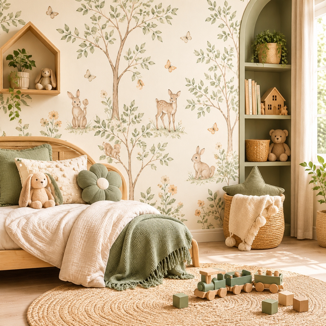Kids room wallpaper