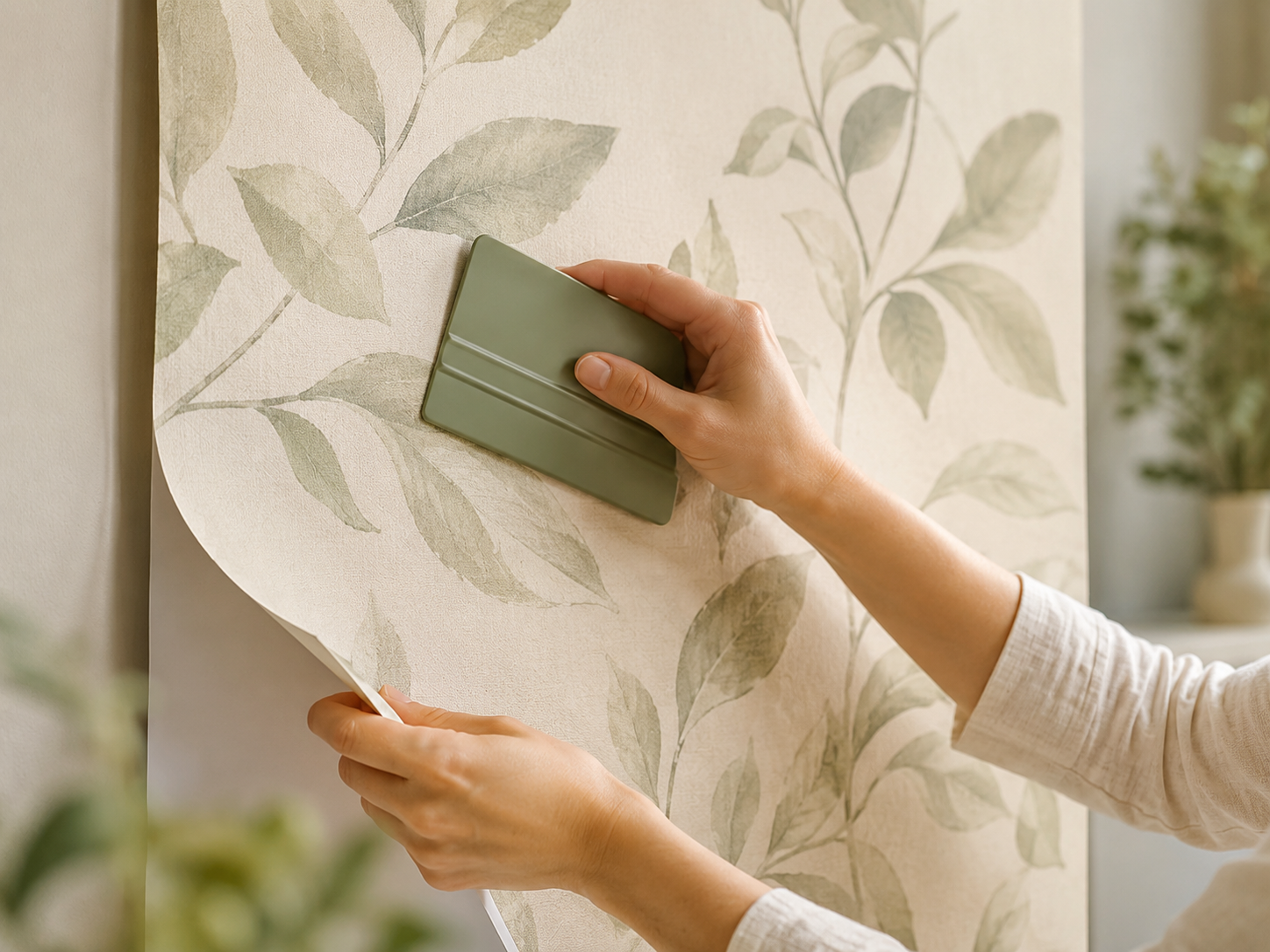 Easy peel and stick installation