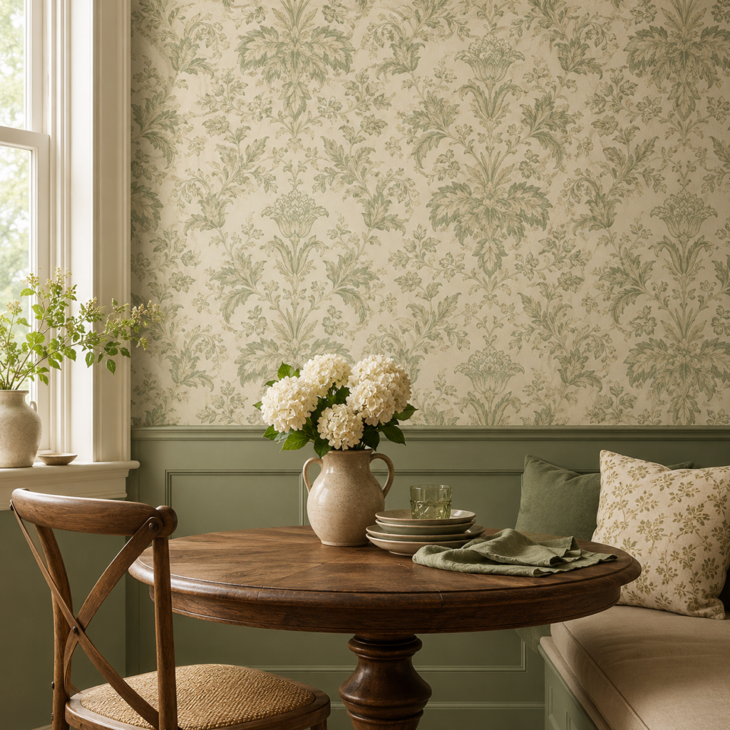 Vintage Garden Wallpaper